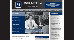 Desktop Screenshot of moyelawfirm.com